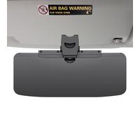 Penlimly Prolongateur de Pare-Soleil - Accessoire d'Extension pour Visière de Voiture | Bloqueur Polarisé pour Protection UV Siège Conducteur Passager SUV Voiture Road Trip
