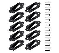 Penlimly Support de Crâne pour Montage de Type Européen,10 Pièces Support Métallique,Suspension Murale pour Crânes de Cerf - Pour Intérieur Extérieur Salon Entrée Cuisine Bureau Bar