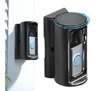 Penlimly Support pour Caméra de Sonnette,Support Adhésif sans Fil pour Caméra De Portier Murale - De Sécurité Réglable pour Protection Appartement Maison | Cadeau Location Fête Maison