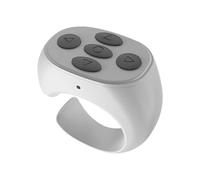 Penlimly Télécommande de caméra sans Fil | Tourneur de Page de Photographie à Distance à défilement léger, Page Haut et Bas | Anneaux de défilement télécommande de caméra Rechargeable pour téléphones