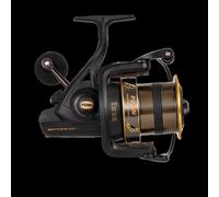 PENN Battle II Longcast Moulinet Spinning Longcast pour la Pêche au Poser, du Bord en Mer pour Surfcasting, en Eau Douce pour la Carpe et Le Silure, noir/or