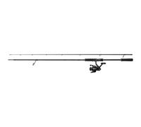 PENN Wrath II Eging Spinning Combo, Canne à pêche en mer et Moulinet spécialement conçus pour la pêche côtière EGI, pêche en mer, calmar, Unisexe, Noir, 2.44m