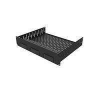 Penn Elcom Étagère ventilée et façade magnétique compatible avec 3 Apple TV Gen 4/4K R1498/2UK-ATV3