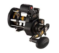 PENN Fathom II Level Wind Moulinet Léger à Tambour Tournant pour la Pêche en Mer, Pêche au Jig, Pêche Sur Épave, Lieu, Pagre, denti, Sériole, Pêche en Verticale