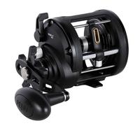 Penn Rival™ II Level Wind Moulinet | Moulinet Polyvalent pour la pêche en mer | Cadre et flasques en Graphite | Frein en Carbone | Rapport de Vitesse 3,9:1 | 3000 | pour droitier