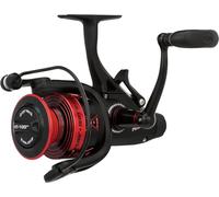 PENN Moulinet mer Spinning PENN Fierce IV - Moulinet polyvalent pour la pêche en mer en bateau, kayak, du bord, Spinning, jigging, surfCasting et toutes les autres pêches, noir/rouge