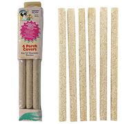 Penn-Plax 6-Pack sablée couvertures de perchoir pour Oiseau de Petite Taille