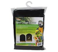 Penn-Plax Bird-Life Housse Universelle pour Cage à Oiseaux - Lavable en Machine et Tissu Respirant - Couleur Noire - Grande Taille