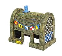 Penn-Plax Bob l'éponge Squarepants Décoration pour Aquarium sous Licence Officielle - The Krusty Krab - Grand modèle