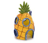 Penn-Plax Décoration d'aquarium, résine, Multicolore, Maison d'ananas Bob l'éponge