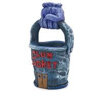 Penn Plax SpongeBob Chum Bucket Plancton Seau Objet d'Ornement pour Aquariophilie 10,7 cm