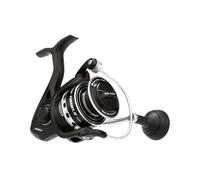 PENN Pursuit IV 3000 Moulinet à Lancer en Eau salée, pour Une Utilisation Polyvalente, Bateau, Kayak, Rive, Noir argenté