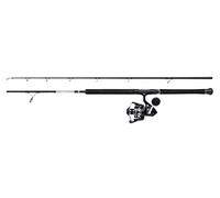PENN Pursuit IV Boat Combo Ensemble Canne et Moulinet Spinning Pêche en Mer, Robuste et Résistant, Pêche au Leurre, Bar, Lieus, Maquereau, Noir/argenté