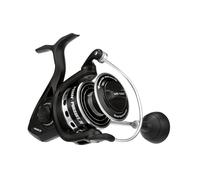 Penn Pursuit IV Moulinet de pêche en mer - Moulinet de pêche en Eau salée - Moulinet de leurre pour Une Utilisation Polyvalente, Bateau, Kayak, Rivage, Noir argenté