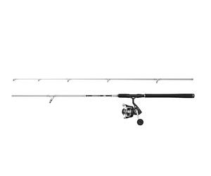 Penn Pursuit V Ensemble Canne et Moulinet | Ensemble Complet pour la pêche en mer | Corps en Graphite | Frein en Fibre de Carbone | 4+1 roulements à Billes étanches | 4000 | 2,44 m | 80-120 g