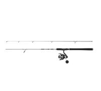 Penn Pursuit V Spinning Ensemble Canne et Moulinet | Ensemble Complet pour la pêche en mer | Corps en Graphite | Frein en Fibre de Carbone | 4+1 roulements à Billes étanches | Options Multiples