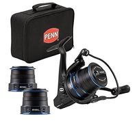 PENN RIVal Moulinet Spinning Long Cast, pour la Pêche en Mer en Surcasting, Pêche du Bord, Long lancer, depuis la Plage, Poisson Plat, Bar, Maquereau