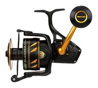 Moulinet Spinning Pêche en Mer PENN Slammer IV - Robuste et Résistant - Pêche au Leurre - Noir