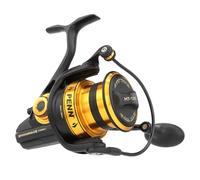PENN Spinfisher VII Long Cast, Moulinet de Pêche, Moulinets Spinning, Pêche en Mer, Moulinet de Pêche en Mer avec Étanchéité IPX5 Qui Protège Contre Les Infiltrations d'eau Salée, Black Gold, 5500