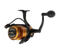PENN Spinfisher VII, Moulinet de Pêche, Moulinet de Pêche en Mer avec Étanchéité IPX5 Qui Protège Contre Les Infiltrations d'eau Salée, Convient à Différentes Espèces, Unisexe, Noir et Or, 8500