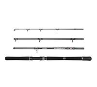 Penn Squadron IV Boat Travel Casting Canne à pêche | Canne à pêche en mer pour l'eau salée | Blank 4 pièces en Carbone 24T | Anneaux Dura-Guides | 2,10 m | 12-20 LB