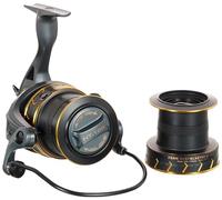 PENN Surblaster III Moulinet Spinning Long Cast, pour la Pêche en Mer en Surcasting, Pêche du Bord, Long lancer, depuis la Plage, Poisson Plat, Bar, 7000, noir, jaune
