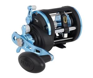 Penn Warfare™ II Level Wind Moulinet | Moulinet de pêche en mer pour Les prédateurs | Pêche à la traîne, au Lancer et au Fond | Bobine Level Wind | Options Multiples