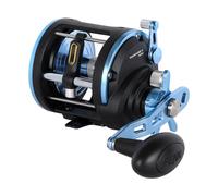 Penn Warfare™ II Level Wind Moulinet | Moulinet pour la pêche des prédateurs en Eau salée | Pêche à la traîne, au Lancer et de Fond | Rapport de Vitesse 3,9:1 | 3000 | Gaucher