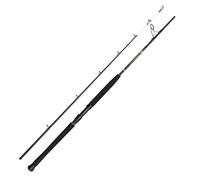 PENN Wrath II Boat Spinning Rod, Canne à pêche, pêche en mer, Cannes à pêche en Bateau, du Bar au flétan, fabriquée avec des Blanks Solides, Assortis