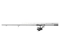 PENN Wrath II Boat Squid Spinning Combo, Canne à pêche et Moulinet combinés, Canne à pêche et Moulinet pour la pêche au calmar, Noir