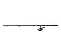 Penn Wrath II Boat Squid Spinning Combo, Canne à pêche et Moulinet combinés, Canne à pêche et Moulinet pour la pêche au calmar, Noir