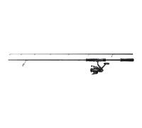 PENN Wrath II Labrax Spinning Combo, Canne à pêche et Moulinet Combo, Pêche en mer, Bar avec leurres métalliques, dures ou Souples, Noir