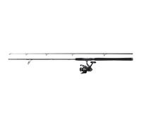 PENN Wrath II Spinning Combo, Canne à pêche au Lancer et Moulinet de Haute qualité, Combinaisons de pêche au Lancer, Pêche en mer, Bar, Unisexe, Noir, 2.44m, 15-40g