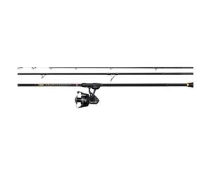 Penn Wrath II Surfcast Ensemble Canne à pêche en mer et Moulinet - Excellent Rapport qualité/Prix - Kit de pêche en Eau salée pour la pêche au Surf Comprend Une Canne à pêche Solide mais Sensible et
