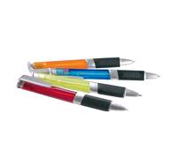 Topwrite Stylos à bille Grip Confort en caoutchouc multicolore – Lot de 4