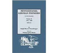 Penna. German Pioneers, Vol. II Strassburger, Ralph Beaver, Hinke, William John (Auteur)