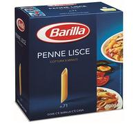 4X Pâte Barilla Penne Lisse N.71 Pâtes de Semoule de Blé Dur Italien 4x500g