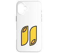 Penne Pasta Nouilles Italiennes Coque pour iPhone 16 Plus
