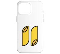 Penne Pasta Nouilles Italiennes Coque pour iPhone 16 Pro Max