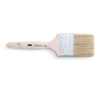 Pennellificio 2000 | Brosse de peinture professionnelle avec virole inoxydable, pinceau usage universel, pour tous les types de vernis et peintures, murs, bois, garde-corps, virole 70 mm - Fabriqué en