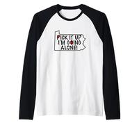 Pennsylvania Euchre Pick It Up I'm Going Alone Jeu de Cartes Manche Raglan