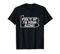 Pennsylvania Euchre Pick It Up I'm Going Alone Jeu de Cartes T-Shirt