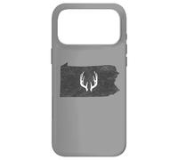 Pennsylvania PA Deer Hunting Shed Antlers Design Coque pour iPhone 17 Pro Max