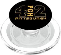 Pennsylvanie 412 Code régional Burgh Steel City Local Pittsburgh PopSockets PopGrip pour MagSafe