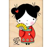 Penny Black 4265H Dress Up Mimi Tampon en caoutchouc mont sur bois