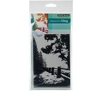 Penny Black Tampon étirable 12,7 cm x 17,8 cm Caché Lane, Acrylique, Multicolore