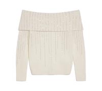 Pennyblack - Giotto Knit Sweater - Femme - Pulls - Blanc - Taille: 36 FR