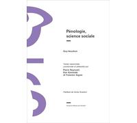 Penologie, science sociale