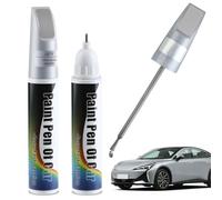 Penriter 2pcs LB7Y Gris Vésuve Stylo Retouche Peinture Voiture pour Volkswagen/VW, 2-In-1 Peinture Voiture Carrosserie, Stylo Anti Rayure Voiture, Stylo Réparation des Rayures Auto De Peinture