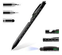 Penriter Cadeau Homme Stylo Multifonction 9 en 1, Idee Cadeau Homme Originalm, Cadeau Gadgets Utile pour Papa, Cadeau Anniversaire Homme, Cadeau Anniversaire Noel Fetes des Peres